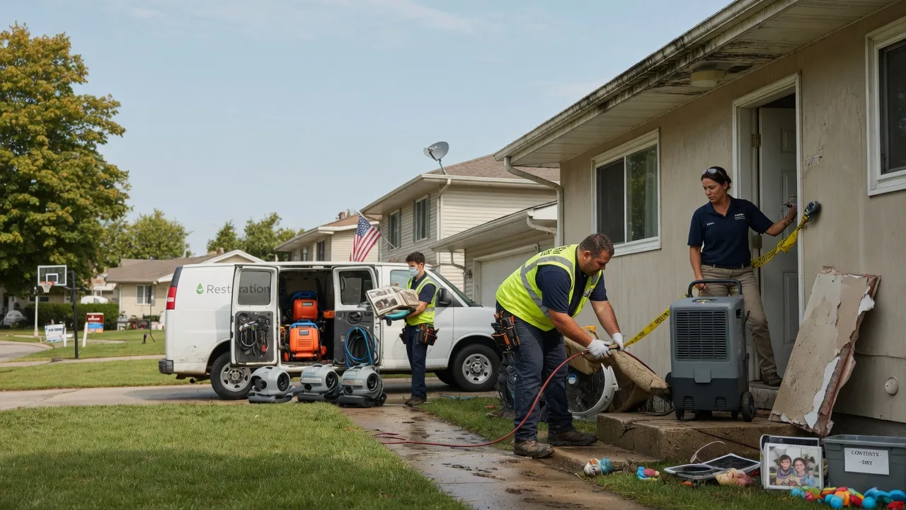 Water Damage Restoration in Springdale, MT near me